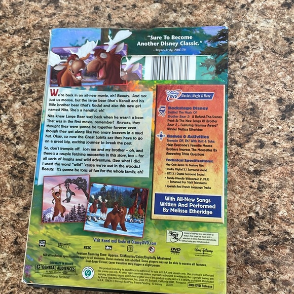 Brother‎ Bear 2 Kids DVD - Picture 2 of 4